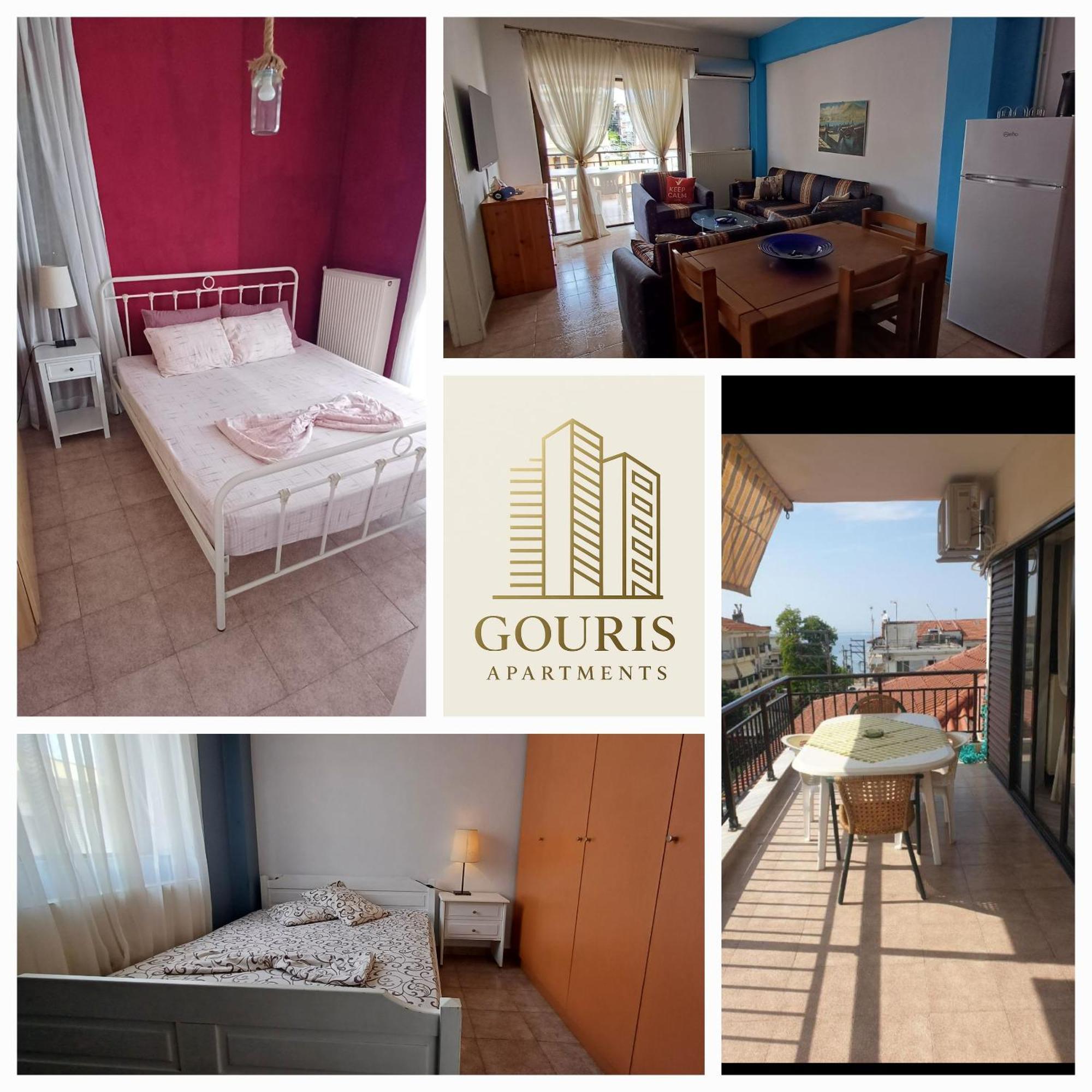 Gouris Appartements Nea Kallikrateia Exterior foto