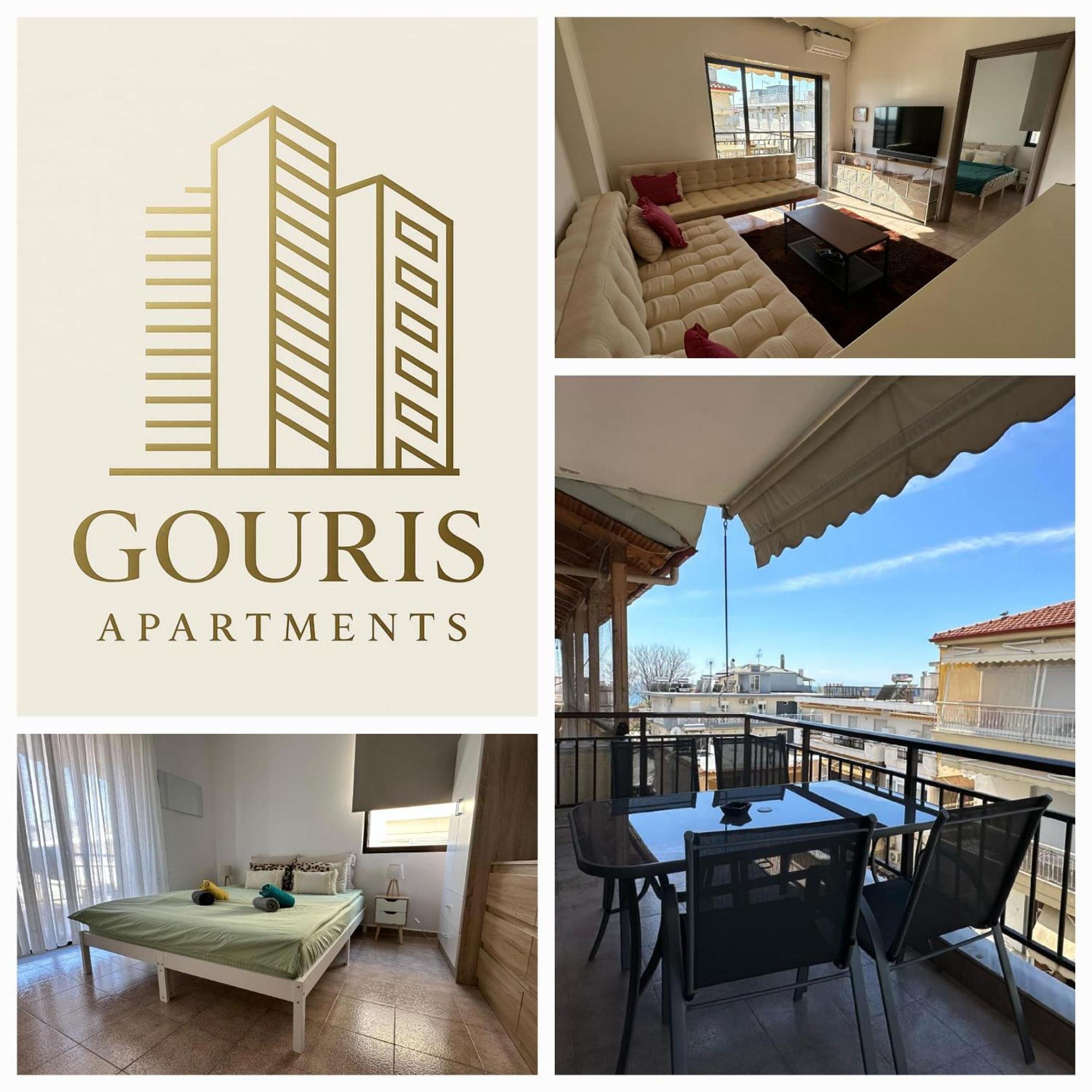 Gouris Appartements Nea Kallikrateia Exterior foto